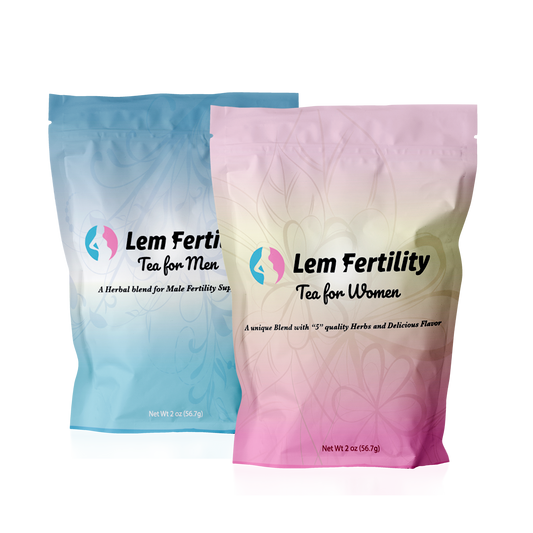 Fertility Tea Combo Pack For Men and Women - Organic Herbal Loose-Tea