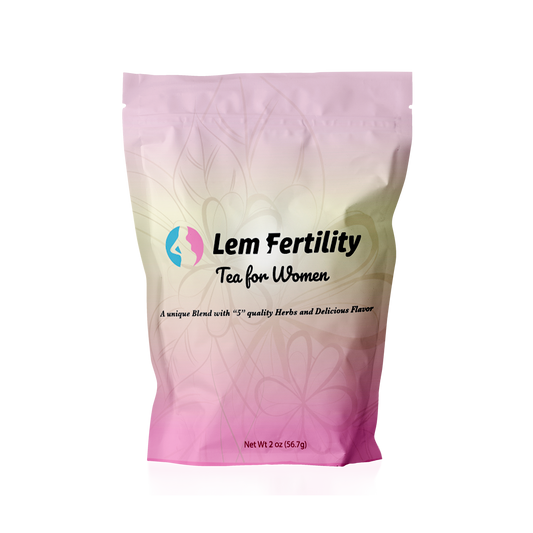 Lem Fertility Tea For Women| Organic Herbal Loose-Leaf for Womb Health