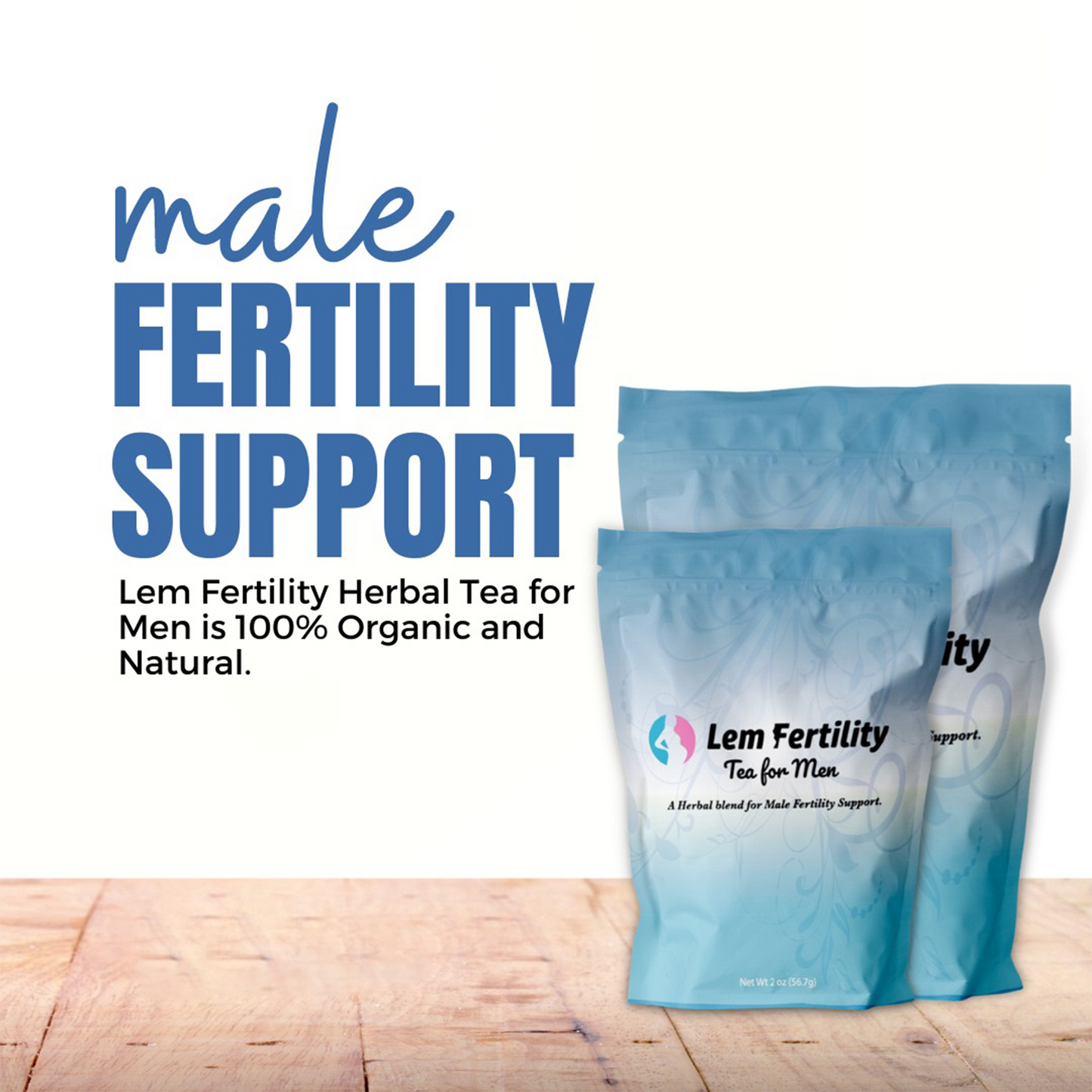 Lem Fertility Tea For Men| Sexual Vitality Tea - Organic Herbal Loose-Leaf