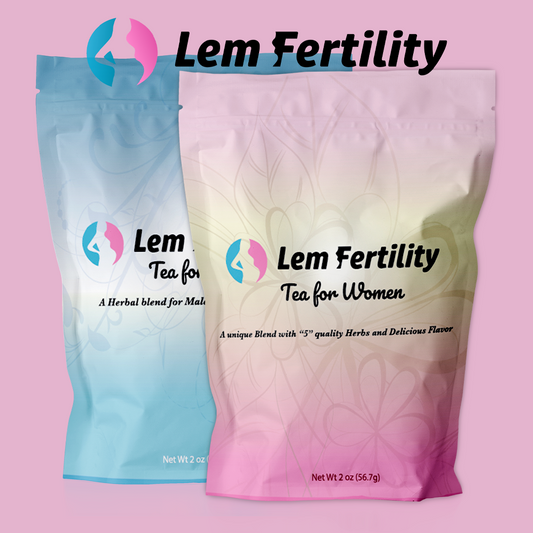 Fertility Tea Combo Pack For Men and Women - Organic Herbal Loose-Tea