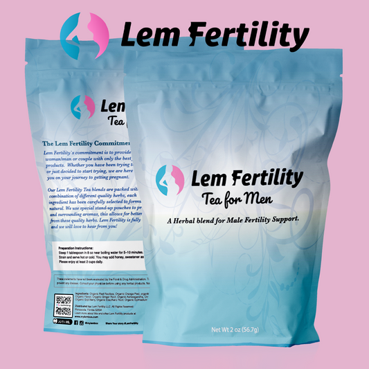 Lem Fertility Tea For Men| Sexual Vitality Tea - Organic Herbal Loose-Leaf